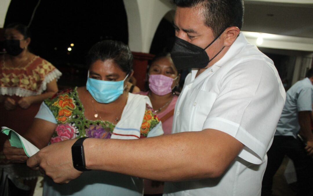 “Jornada Comunitaria en Tu Comisaria”, llegó a la comisaria de Tixhualactún.