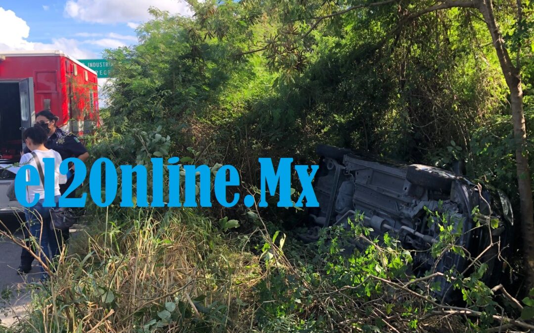 Choque en la via Mérida- Tetíz.