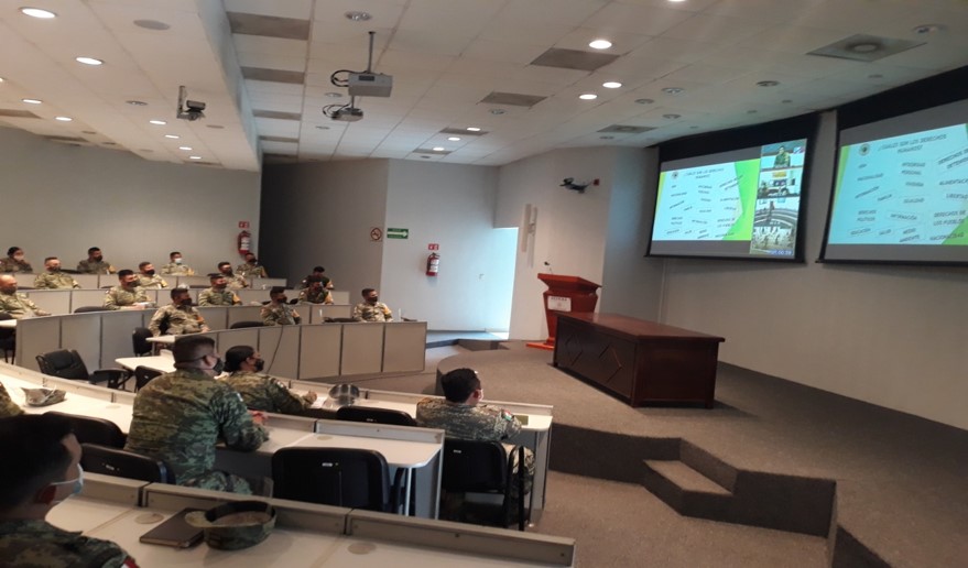 Los Derechos Humanos en el adiestramiento del personal en el Ejército Mexicano.