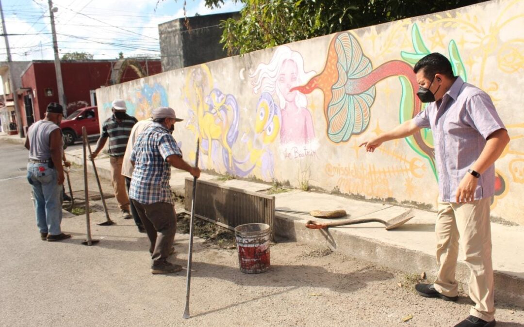 Departamento de Vías Terrestres ha limpiado 684 alcantarillas y recogido 4 toneladas de basura y lodo.