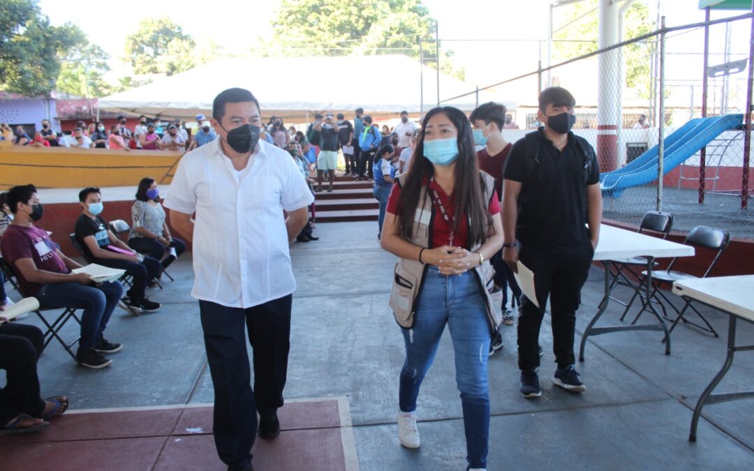 Continúa la inmunización de la población vallisoletana.