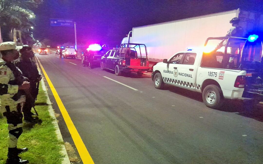 Vigilancia en tramos carreteros que conectan con comisarias.