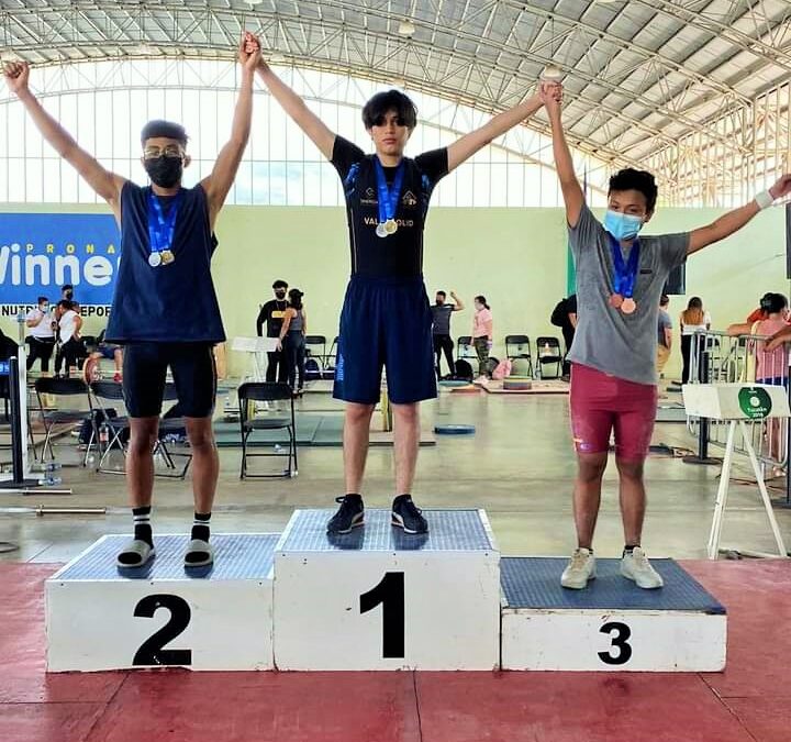 Productiva participación de halterofilistas vallisoletanos; consiguen medallas de oro y plata.