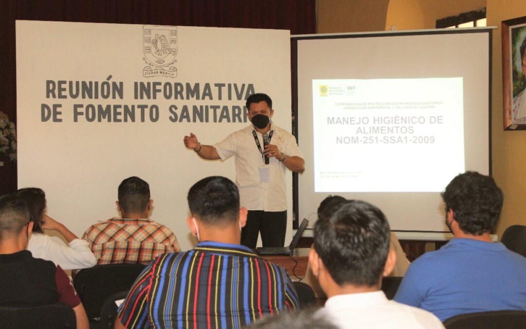 Taller denominado “Manejo higiénico de alimentos”, dirigido a propietarios de establecimientos con venta de comida.