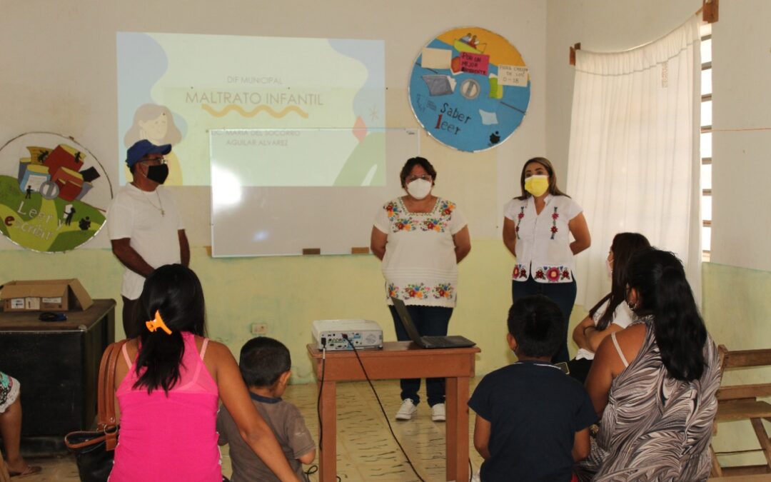 Taller denominado “Maltrato infantil”, bajo el lema “Yo quiero que me quieran”.