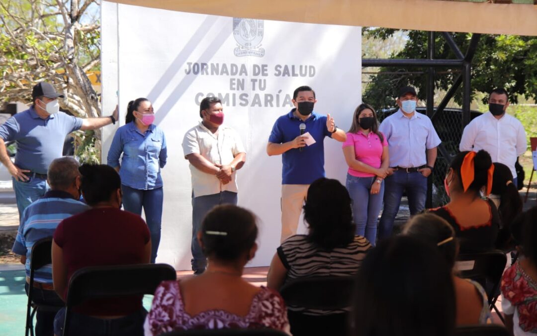 La Jornada de Salud del Ayuntamiento llega a Yaxché.