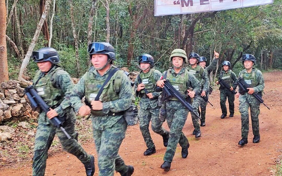 La igualdad de género en el Ejército y Fuerza Aérea Mexicanos.