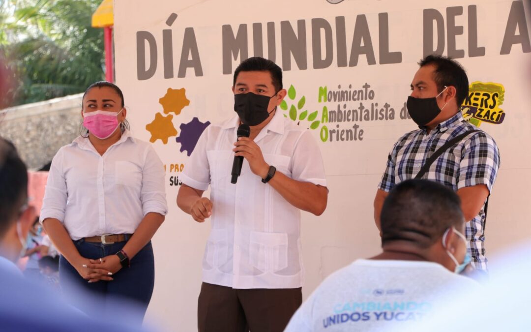 En el marco del Día Mundial del Agua.