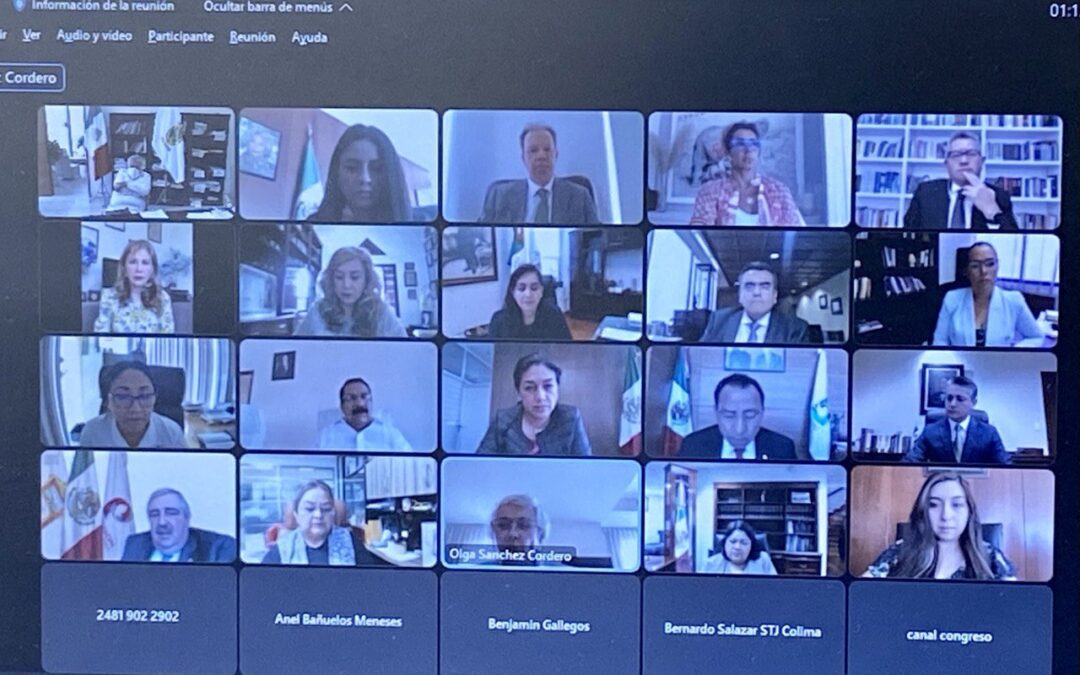 Participa Poder Judicial de Yucatán en Diálogos Parlamentarios “Digitalización y autonomía judicial para la pacificación social”.