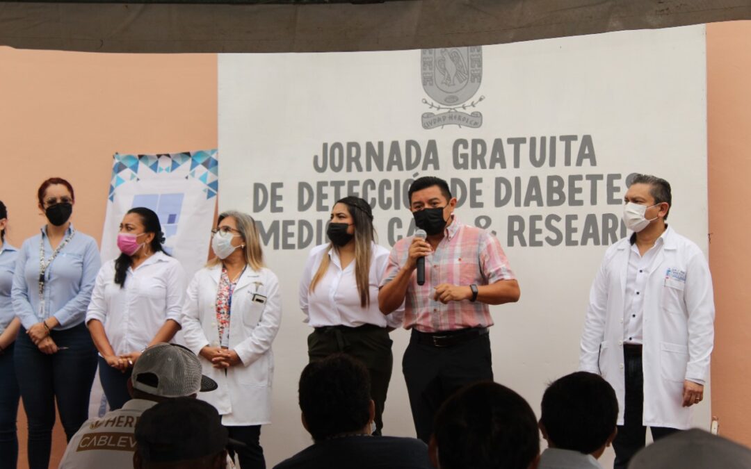 Responden vallisoletanos a la Jornada Gratuita de Detección de Diabetes.