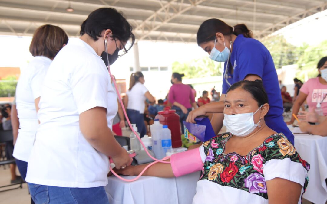 Ayuntamiento llevó en esta ocasión los servicios a la comisaría de Kanxoc.