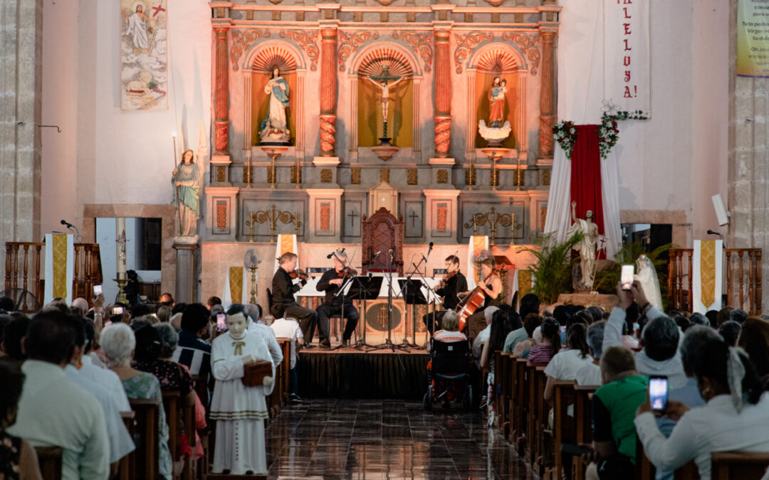 Concierto con causa brinda frutos para Parroquia de San Servacio.