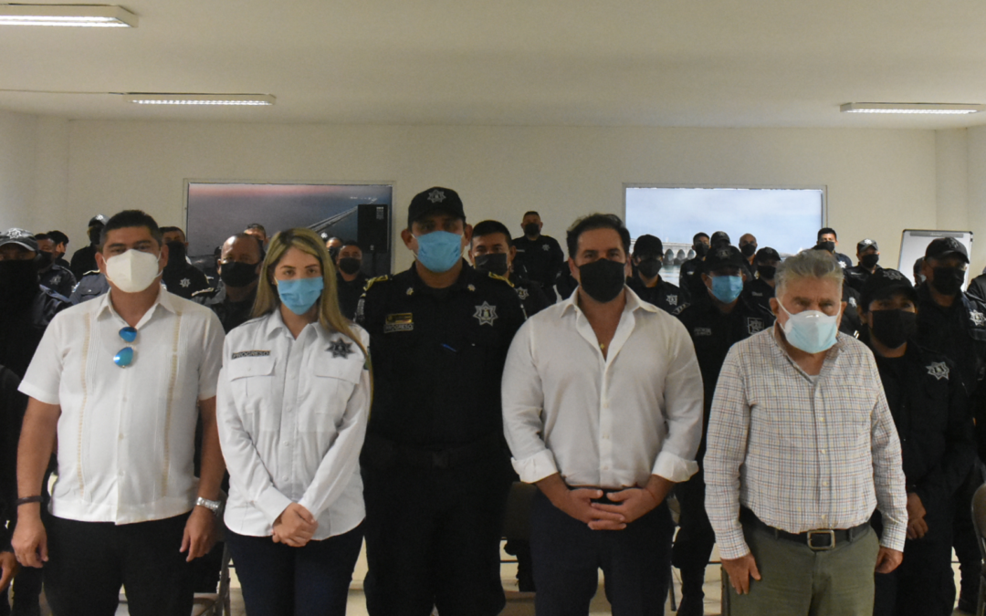 Capacita Poder Judicial del Estado a policías de Progreso en sistema penal.