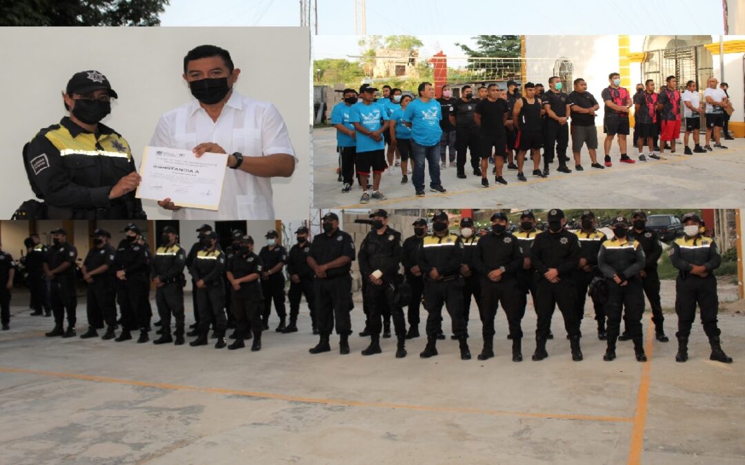 Capacitación y preparación integral en la Policía, para ofrecer un mejor servicio a la población.