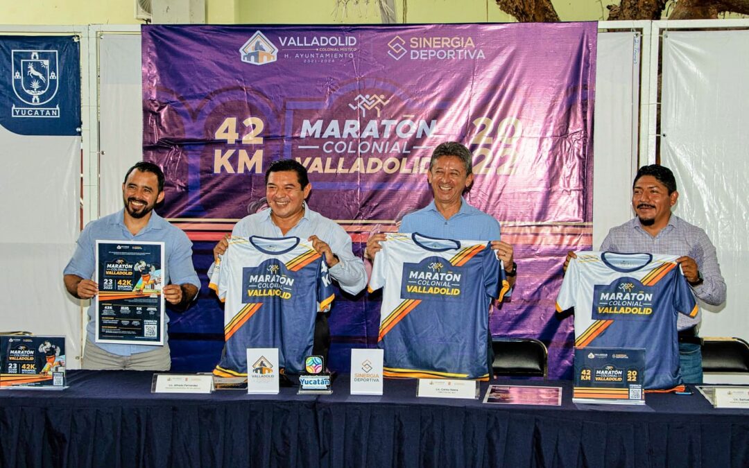 Ayuntamiento le apuesta al turismo deportivo, con el primer Maratón Colonial Valladolid.