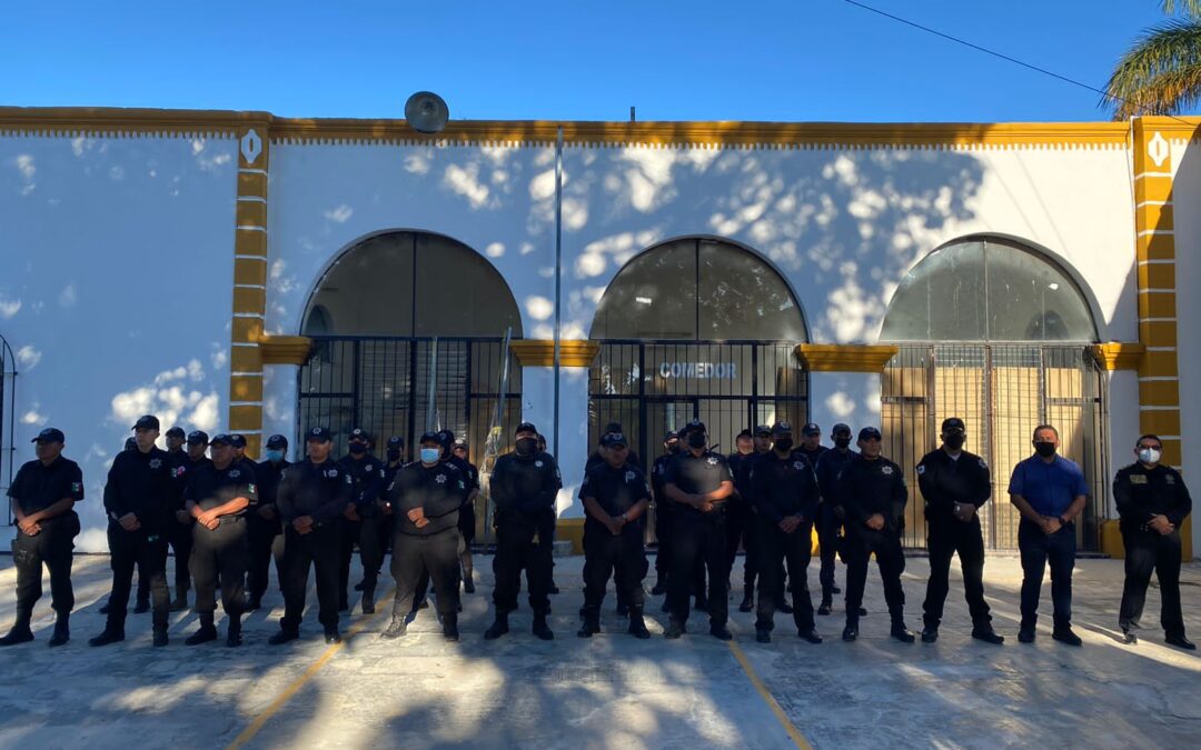 El Presidente Municipal Alfredo Fernández realiza acciones en pro de la Salud Mental de las y los elementos de la Policía Municipal.