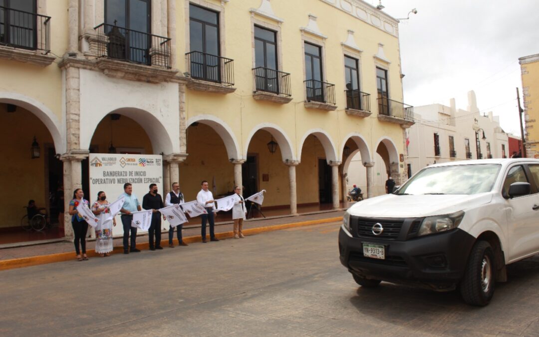 Arranca la nebulización espacial en Valladolid y comisarías.