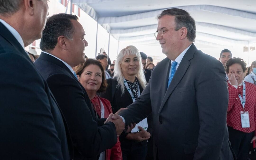 El Alcalde Renán Barrera solicita a la Secretaría de Relaciones Exteriores fortalecer la promoción turística.