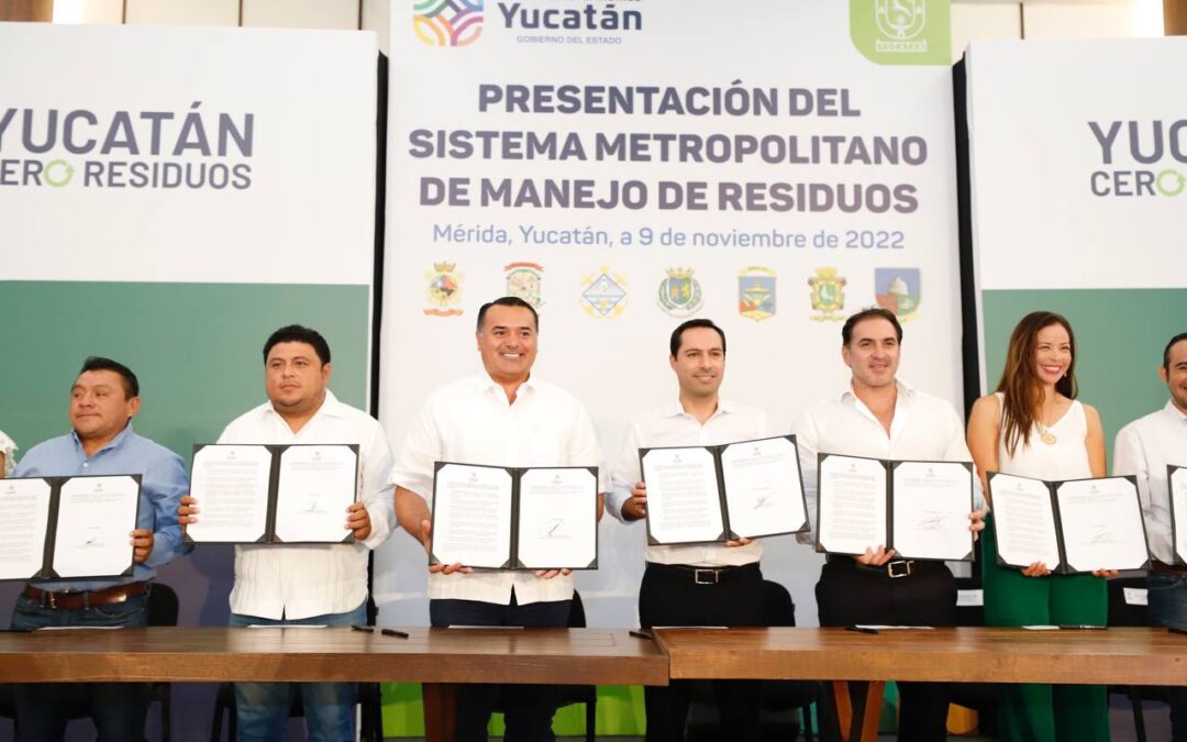 Mediante este plan se tratará de forma integral el 62% de los desechos de todo el estado, que son los provenientes de Mérida y municipios conurbados.