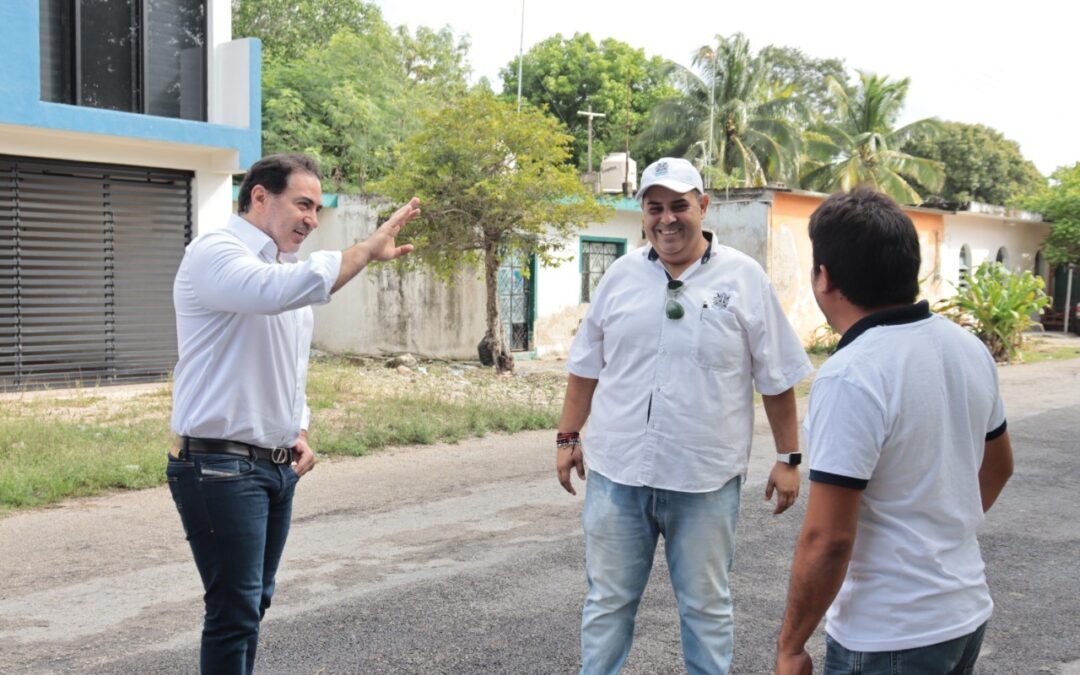Estas labores se realizaron a lo largo de los dos kilómetros que tiene el andador de esta localidad.