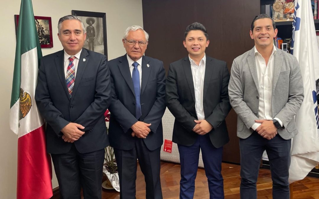 El Mtro. Wilbert Ortegón López se reúne con el Director Nacional del TecNM.
