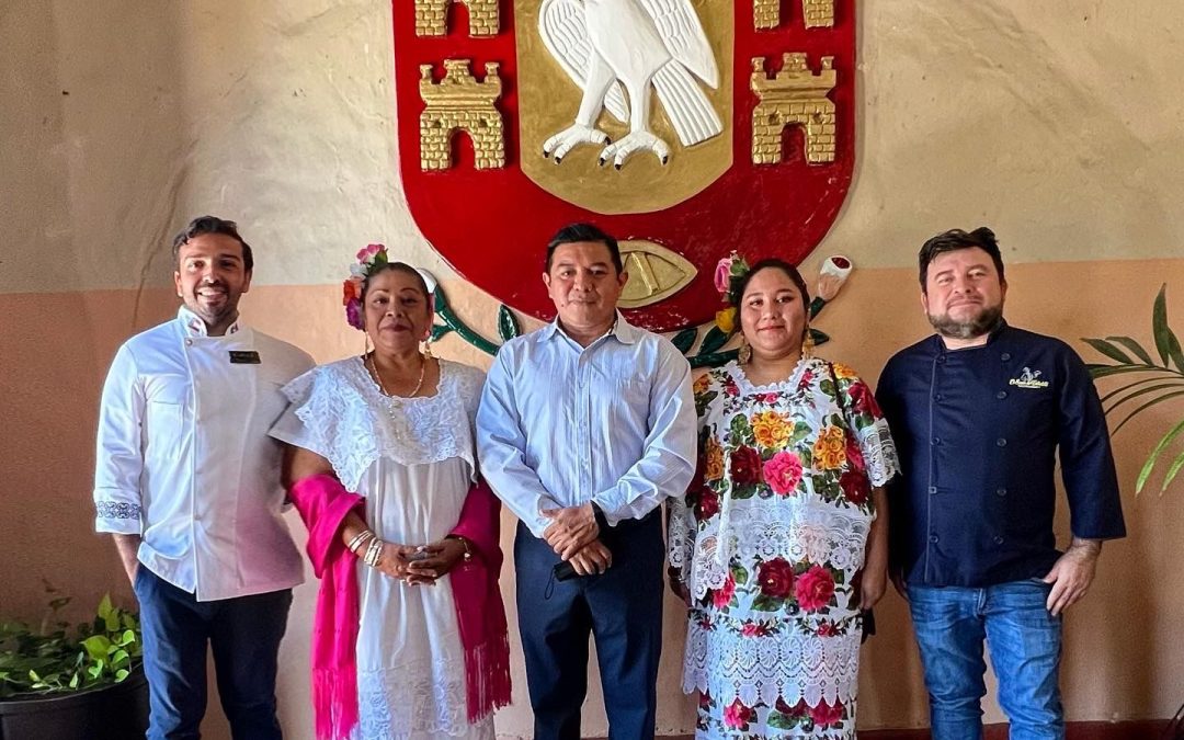 Delegación gastronómica vallisoletana rumbo al tianguis turístico.