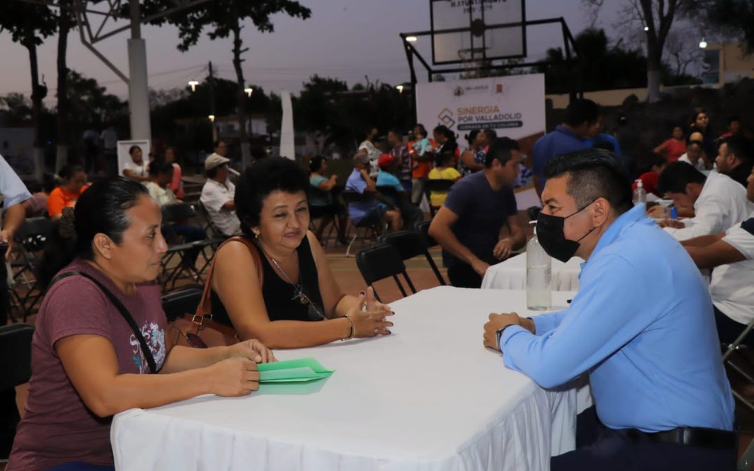 Llega la “Jornada en tu Colonia” Sinergia por Valladolid en la Oaxaqueña.
