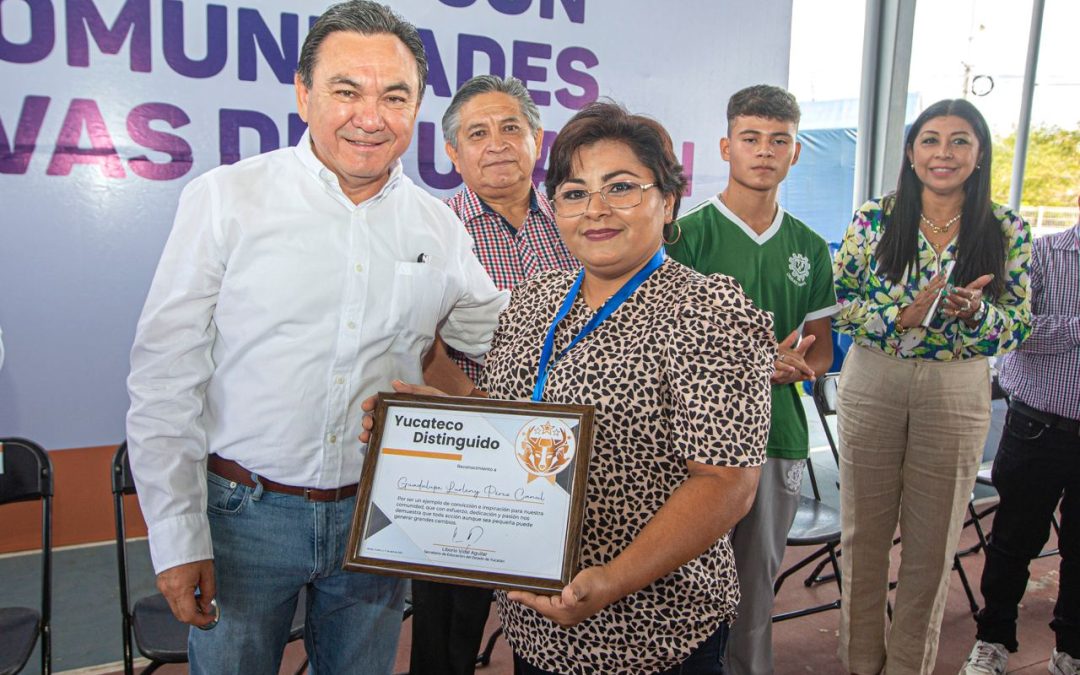 Se cubre el 100% de las escuelas de Mérida, con el kit “Mejora tu Secu”.