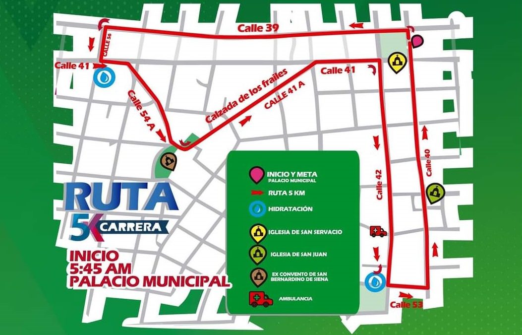Con el lema “Ya estamos listos, nos vemos en la meta”.