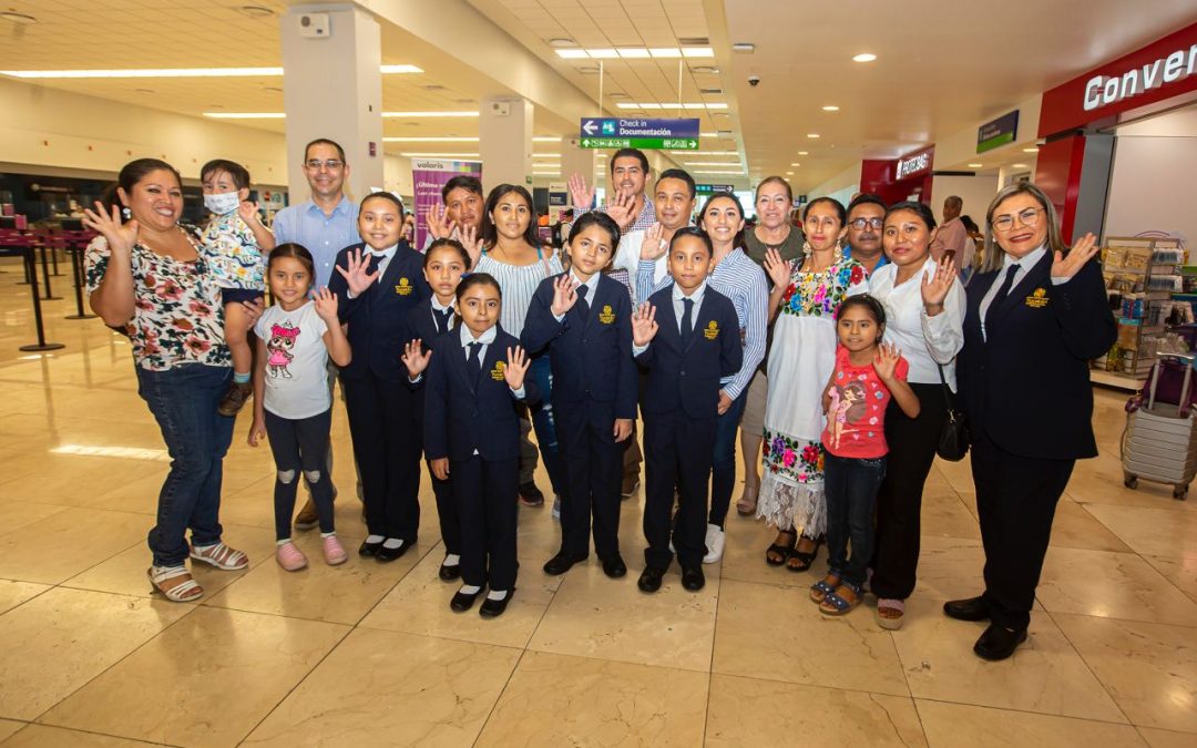 Los cinco participantes son alumnas y alumnos de escuelas de Mérida, Motul, Umán y Valladolid.
