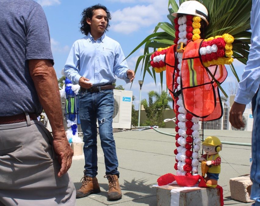 Nueve grupos de Ingeniería Civil  del ITSVA participan en un concurso de cruces.