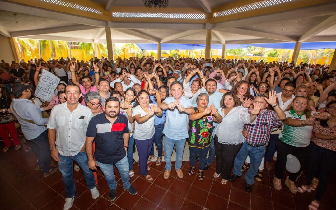 Tenemos que luchar por conservar la seguridad de Yucatán: Liborio Vidal.