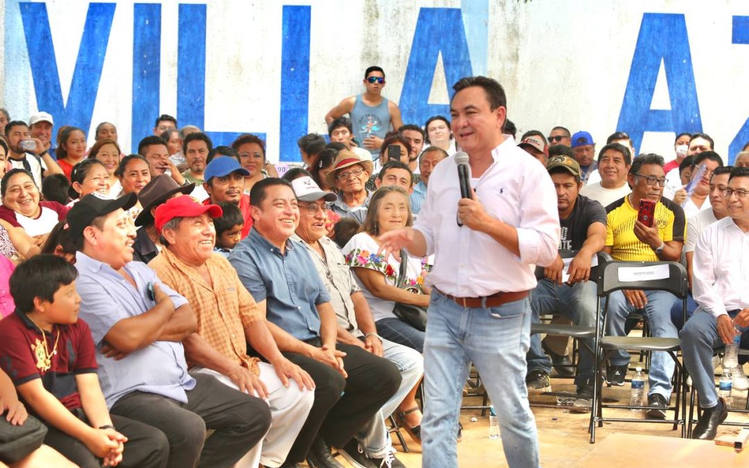 El camino de la transformación debe mantenerse por el bien de los yucatecos: Liborio Vidal.