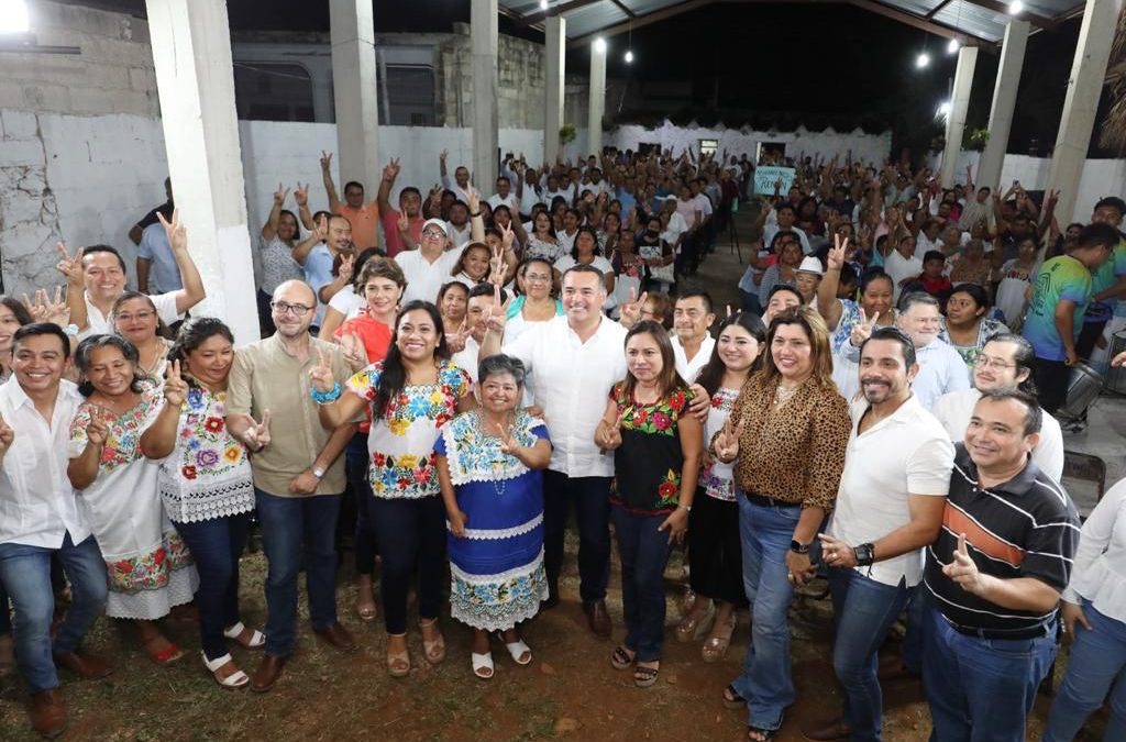 Hay que mantenerlo fuerte, seguro y próspero, afirma desde el poniente del estado.