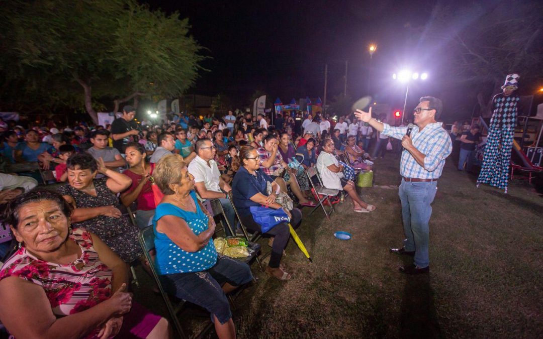 El titular de la Segey, Liborio Vidal Aguilar, encabezó la jornada en el municipio de Kanasín.