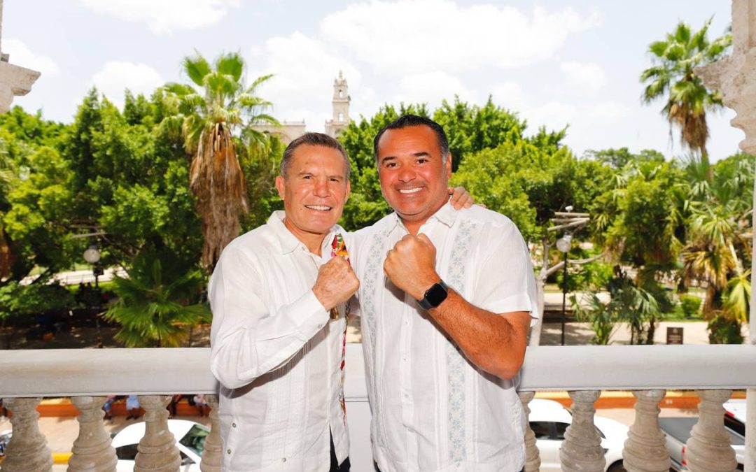 Renán Barrera fomenta la unión de la sociedad y la convivencia armónica a través del deporte.