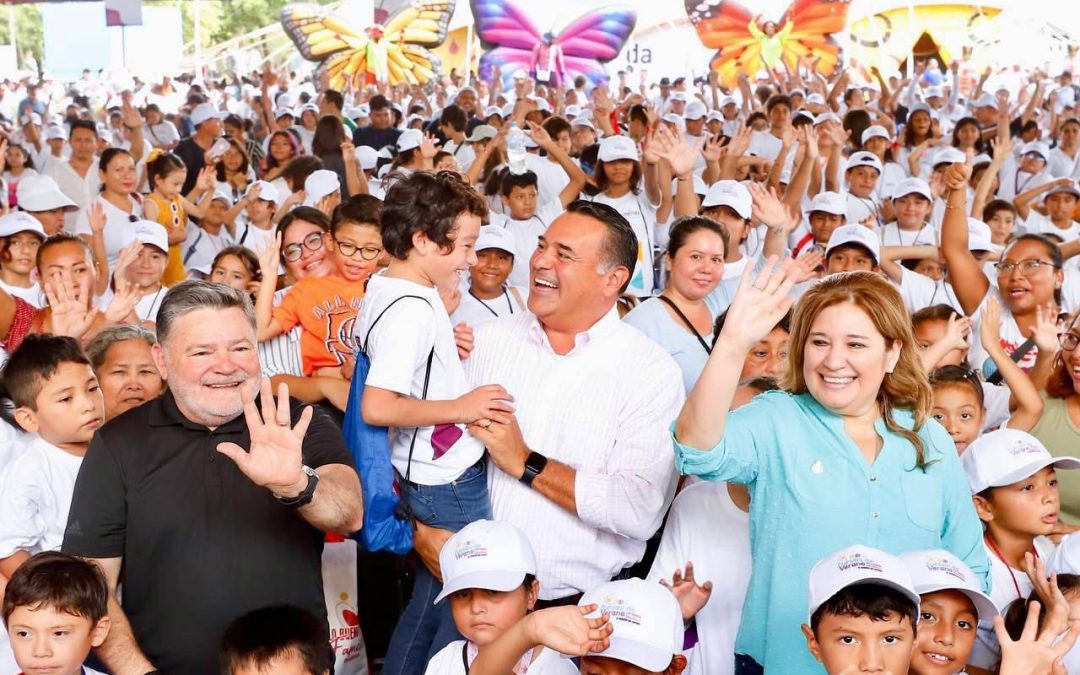 Renán Barrera fomenta más espacios para la sana diversión de las familias.