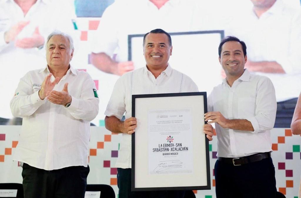 Renán Barrera felicita a los “Pueblos Mágicos” de Yucatán.