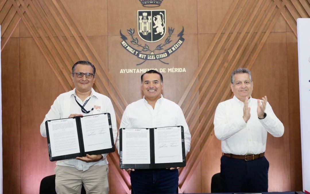 Renán Barrera refrenda su compromiso para trabajar en conjunto con el Gobierno Federal.