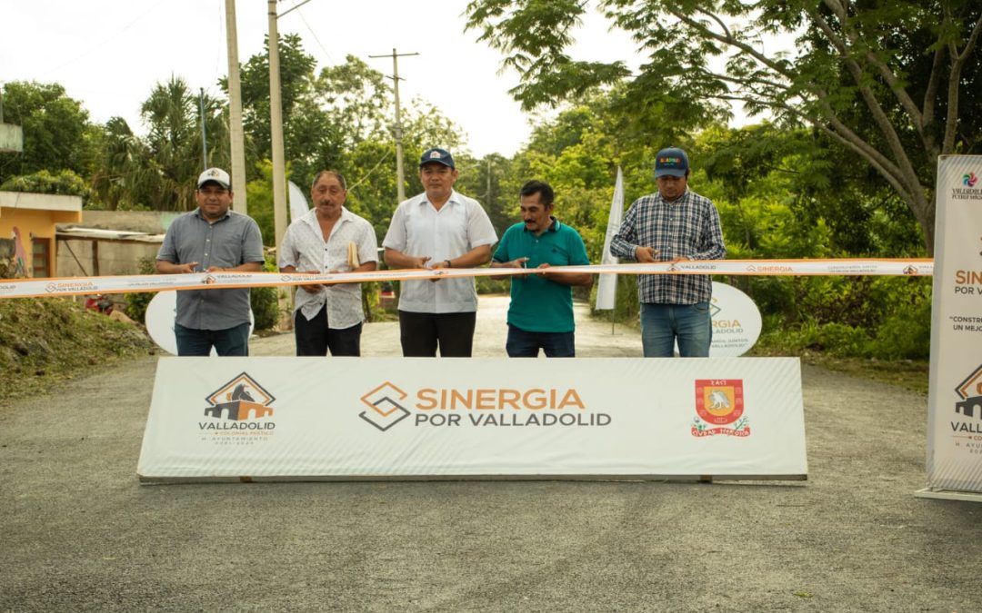 Valladolid está cambiando y lo está haciendo para bien, Chanyodzonot 1 luce calles nuevas.