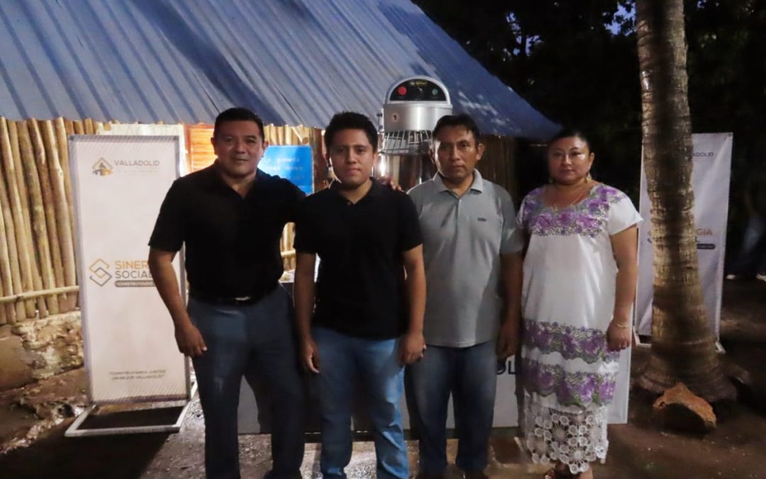 Continúan los apoyos del programa municipal Sinergia Social en las comisarías del municipio.