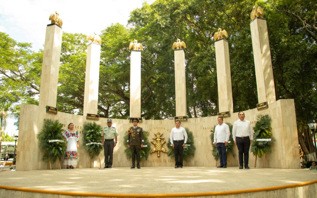 “Llamado a forjar a las nuevas generaciones para defender a la patria de cualquier pretensión extranjera”.