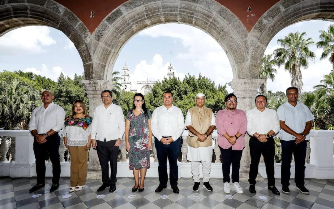 El Alcalde se reúne con la Secretaría Permanente de la Cumbre Mundial de Premios Nobel de la Paz.