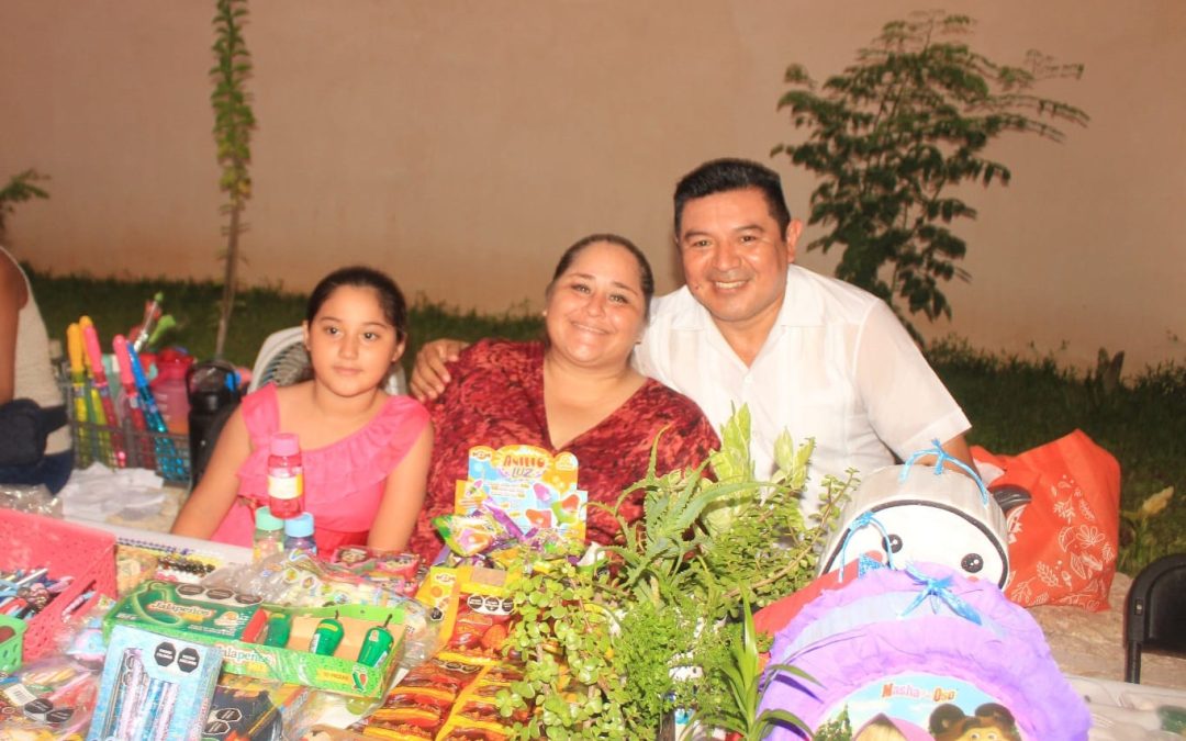 Niñas emprendedoras vallisoletanas muestran su talento.