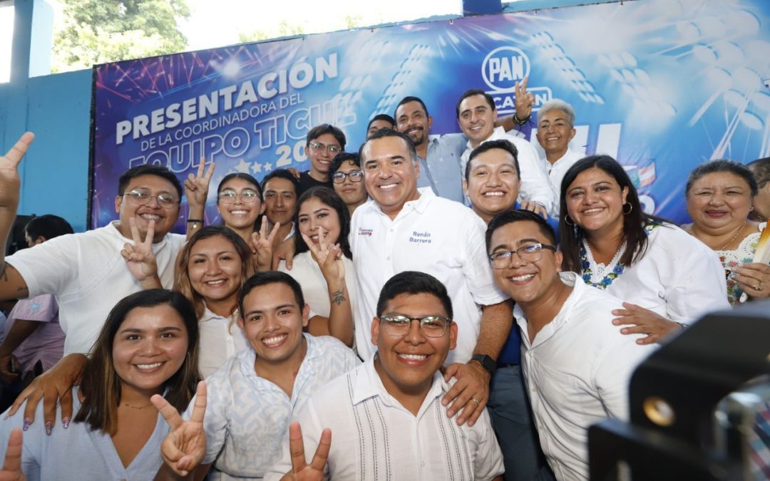Cada vez somos más los que queremos Cuidar Yucatán afirma Renán Barrera