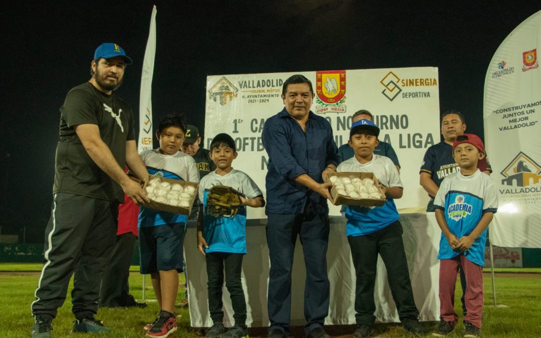 Campeonato nocturno, para estrenar la nueva iluminación del campo de béisbol Antonio “Negro” Aguilar