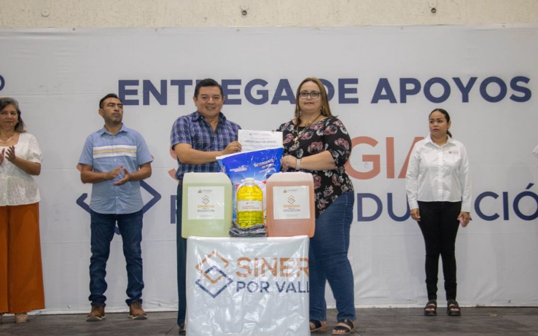 Vienen más acciones a través del programa “Sinergia por la Educación”.