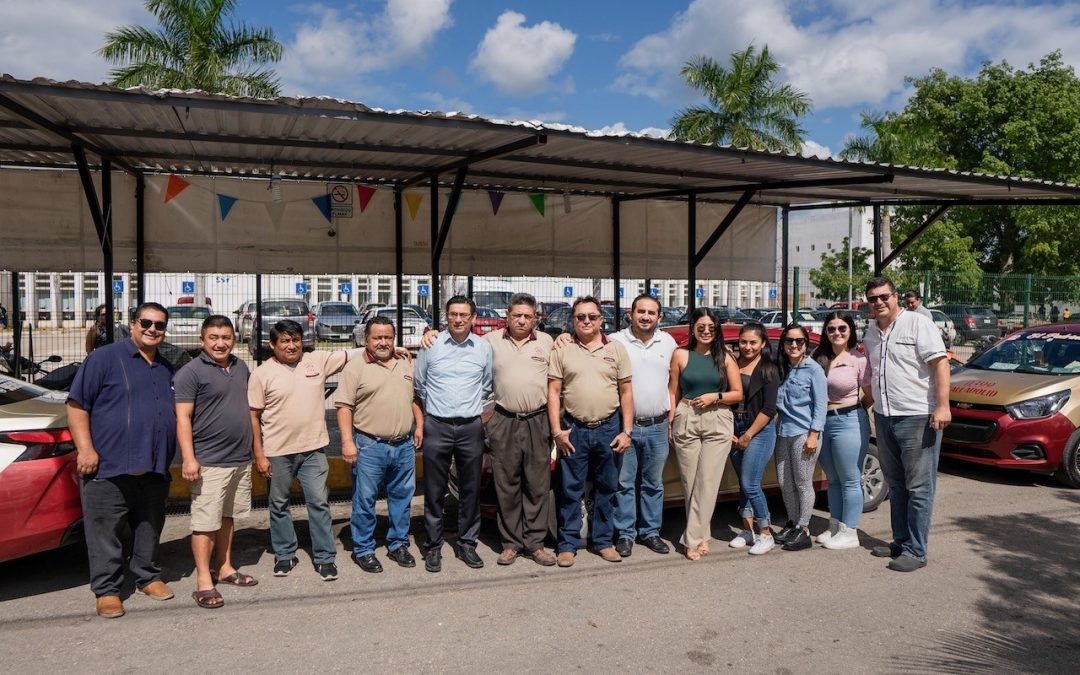 En equipo ARVAY y taxistas promueven Valladolid.