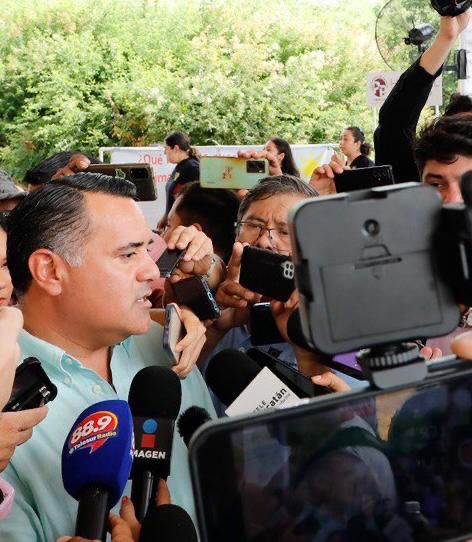 La transformación segura de Yucatán nos une hacia una candidatura común: Renán Barrera.