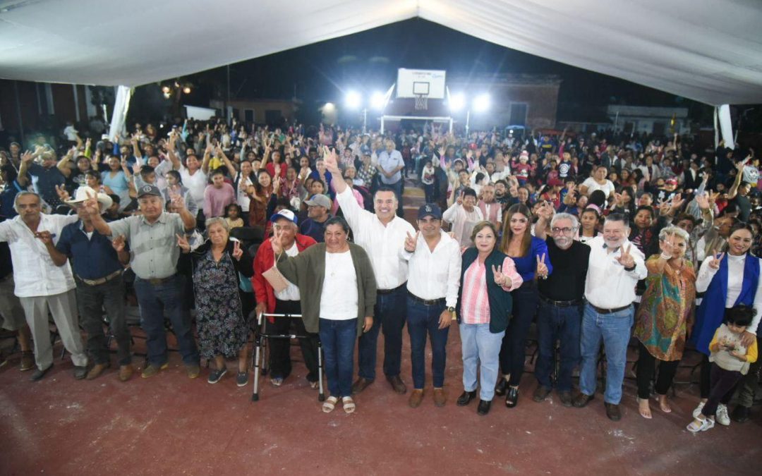 Renán Barrera: Vamos por más cambios para todo Yucatán y para todo Tunkás.